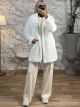 Soft Fur Coat-55673/White