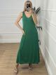 Ve Elastic Rip Dress/Green
