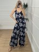 Elastic Jumpsuit-NEW/Floral-8