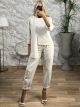 Casual Cotton Asymmetrical Set NEW/Ecru