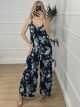Elastic Jumpsuit-NEW/Floral-7