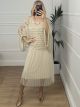 Sweater Double Dress/Beige