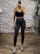 HighWaist Leggings-5603/D.Grey