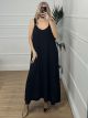 Braces Dress/Black