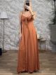 Viscose Buttons Dress-20161/Ecai