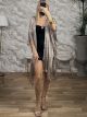 Metallic Kimono Sequins-021/Steel