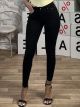 Skinny Pants-1838/Black