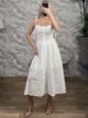 Kippur Semizie Midi Dress-01008/White