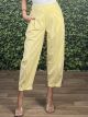 Cotton Alladin Pants/Yellow