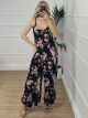 Elastic Jumpsuit-NEW/Floral-3