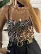 Crep Animal Cups Bodysuit/Snake
