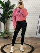 Sherpa Jacket-3932/Pink
