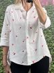 Cotton Cherries Shirt/White