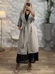 Maxi Trench Coat-11833/Beige