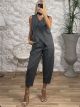Vest Stripped Aladdin Set/Grey