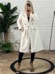 Cross Buttons Coat-25994/Vanilla