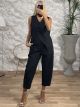 Vest Stripped Aladdin Set/Black