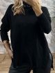 Soft Oversized Sweater-0031/Black