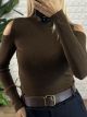 Knitted Top Shoulders/Chocolat2