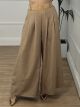 Oversized Belt Pants/Camel