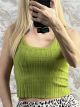 Knitted Rip Top-20032/Lime