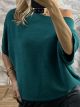 Soft Oversized Sweater-7517/Petrol