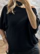 Soft Oversized Sweater-7517/Black