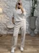 Rhinestones Viscose Set/Vanilla