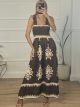Fleur Dress/Brown