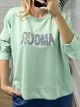 Viscose AMOUR Sweatshirt/Mint