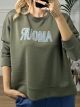 Viscose AMOUR Sweatshirt/Khaki