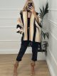 Fringe Cardigan/Stripes2