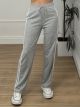 Sweatpants Side Stripes-SS/Light Grey