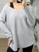 Viscose Soft Touch Sweater/Grey