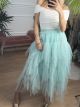Tulle Skirt Mint