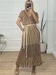 Belt Beach Dress/Taba