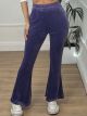 Velvet Cabbana SweatPants-3604/Purple
