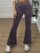 Velvet Cabbana SweatPants-3604/Lilac