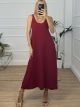 Light Summer Dress/Burgundy
