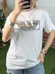 Plus Size T-Shirt_Ltrs/White