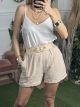 Belt Shorts/Beige