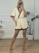 Waves Playsuit/Beige