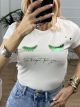 T-shirt Eyelashes