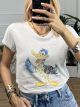 T-shirt Duck/White