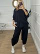 Casual Viscose Set/Black