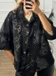 Golden Roses Jacket/Black