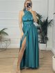 Polymorphic Dress/Petrol