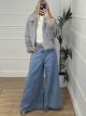 Shortcut Fur Coat/Grey