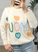 Amour Multicolored Sweater/Vanilla