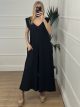Ruffle Jumpsuit WP/Black